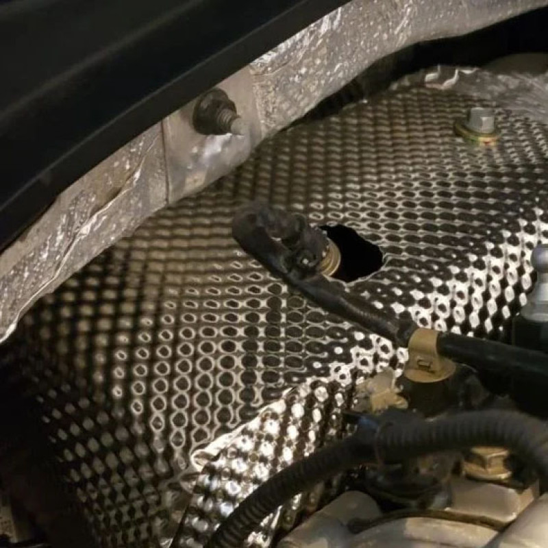 BG Embossed Aluminium Heat Barrier Shield